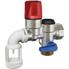 Изображение товара Группа безопасности бойлера Watts SFR INOX до 10 кВт, НВ 3/4", 7 бар