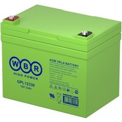 Изображение товара Аккумуляторная батарея для ИБП WBR GPL12330