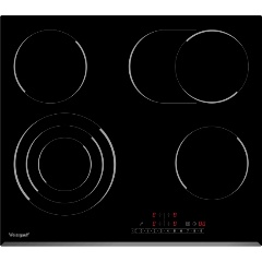 Изображение товара Электрическая варочная панель Weissgauff HV 643 BS с сенсорным управлением и овальной зоной