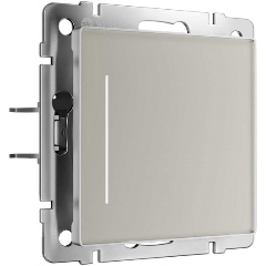 Изображение товара Умный сенсорный выключатель одноклавишный Умный сенсорный выключатель одноклавишный (дымчатый) Werkel W4513641/ a069764