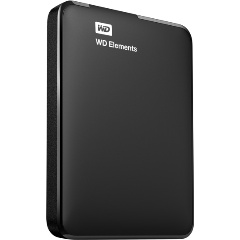 Внешний жесткий диск Western Digital Elements Portable 2.5" 1.0Tb USB 3.0 WDBUZG0010BBK-WESN Black Изображение 1 - купить в интернет магазине с доставкой, цены, описание, характеристики, отзывы