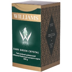 Изображение товара Чай зеленый WILLIAMS - DARK GREEN CRYSTAL 200 г
