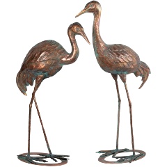 Изображение товара Фигуры садовые WIND POWER Цапли (пара)