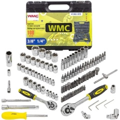 Изображение товара Набор инструментов WMC TOOLS 1/4",3/8" 108 предметов