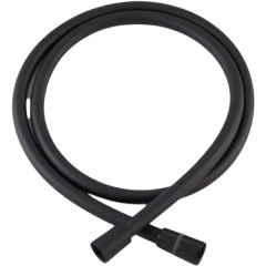 Изображение товара Шланг для душа Wonzon & Woghand 150 см черный матовый, силикон, 12 бар