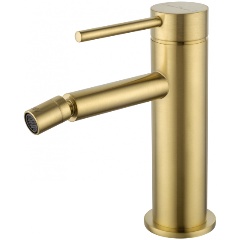 Изображение товара Смеситель для биде Wonzon & Woghand STICK, Брашированное золото (WW-88339017-BG)