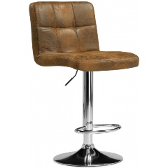 Изображение товара Стул барный WOODVILLE Paskal brown / chrome