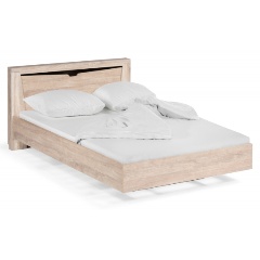 Изображение товара Кровать WOODVILLE Магантия 160х200 с ПМ парящая дуб баррик