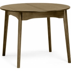 Изображение товара Стол деревянный WOODVILLE Тера круглый 100х100х76 орех