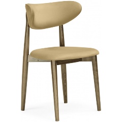 Изображение товара Стул деревянный WOODVILLE Фарго бежевый / орех