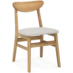 Изображение товара Стул WOODVILLE деревянный Okava wood / beige