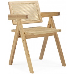 Изображение товара Стул WOODVILLE деревянный Rattan wood