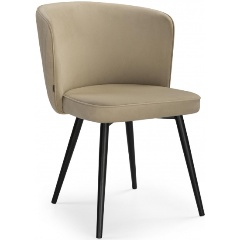 Изображение товара Стул обеденный WOODVILLE Фрибур velutto 05 / черный