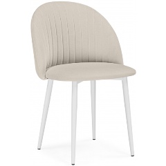 Изображение товара Стул обеденный WOODVILLE на металлокаркасе Дарлин marseille 13 / белый