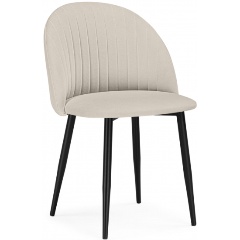 Изображение товара Стул обеденный WOODVILLE на металлокаркасе Дарлин marseille 13 / черный