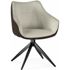 Изображение товара Стул WOODVILLE на металлокаркасе Kansas brown / cream / black