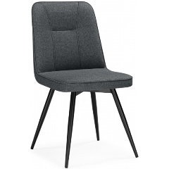 Изображение товара Стул на металлокаркасе WOODVILLE Texas 3 поворотный темно-серый / черный