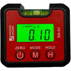 Изображение товара Уклономер цифровой магнитный с уровнем WOODWORK DA-01