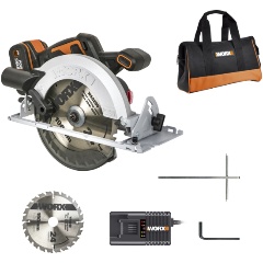 Изображение товара Пила дисковая аккумуляторная WORX WX520