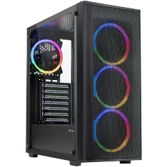 Изображение товара Корпус XASTRA A300 4FRGB, черный