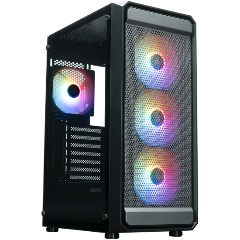 Изображение товара Корпус XASTRA A403 4FRGB, черный