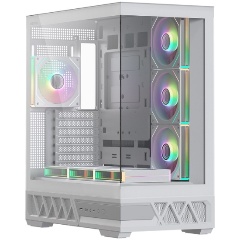 Изображение товара Корпус XASTRA Q700 7ARGB-C10-UC белый с ARGB подсветкой и модульной конструкцией