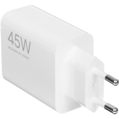 Изображение товара Сетевое зарядное устройство Xiaomi 45Вт, (BHR07SLEU) белый