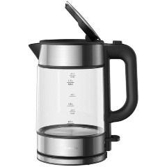 Изображение товара Электрочайник Xiaomi Electric Glass Kettle RU BHR7490RU стекло сталь 1.7 л 2200 Вт