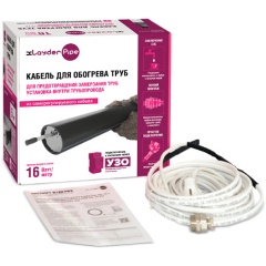 Изображение товара Греющий кабель xLayder Pipe EHL-16-2 для внутреннего обогрева труб 2 м 32 Вт