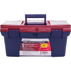 Изображение товара Ящик для инструмента Thorvik 16 пластиковый 410х220х195 мм