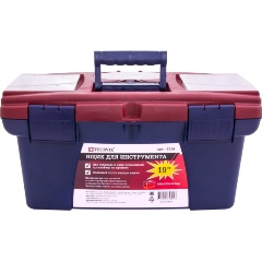 Изображение товара Ящик для инструмента Thorvik 19", пластиковый, 490х275х240 мм