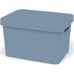 Изображение товара Ящик для хранения Ambient Folk 17л, серо-голубой (AFK031PPGB)