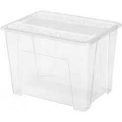 Изображение товара Ящик п/п TEX BOX 380х280х272 21л прозрачный для хранения и транспортировки