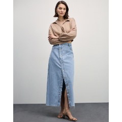 Изображение товара Юбка ZARINA 4226475275-101 женская, цвет голубой, размер 40