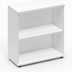 Изображение товара Стеллаж ЮНИТЕКС А4 низкий 78*36.4*81, белый премиум