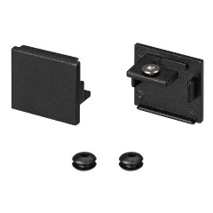 Изображение товара Заглушка Arlight SL-LINE-2522 BLACK глухая 033040