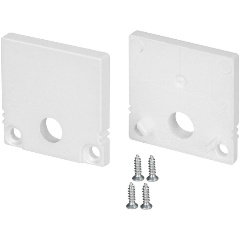 Изображение товара Заглушка Arlight SL-Slim20-H20 White с отверстием 047634