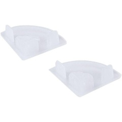 Изображение товара Заглушка Arte Lamp Surface A161605E 2 шт серого цвета для скрытия отверстий