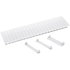 Изображение товара Заглушка IEK 12 модулей, белая, YZM10-12-K01