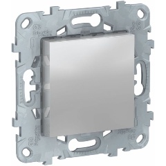 Изображение товара Заглушка SCHNEIDER ELECTRIC UNICA NEW 45х45, алюминий, NU586630