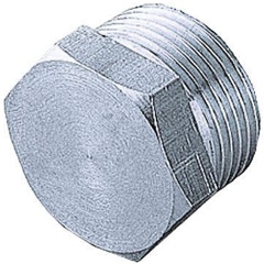 Изображение товара Заглушка Tiemme 1500172 1/2 дюйма никелированная для трубопроводов