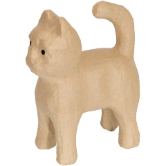 Изображение товара Заготовка для декорирования LOVE2ART PAM-151 Кошка папье-маше 18х7.5х23.5 см.