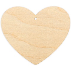 Изображение товара Заготовка для декорирования MR. CARVING БА-19 Набор Сердце фанера 7.6 х 9 х 0.3 см 3 шт