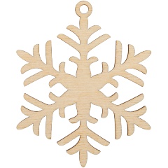 Изображение товара Заготовка для декорирования MR. CARVING КЛ-11 Подвеска Снежинка 05 фанера d 7 см х 0.3 см