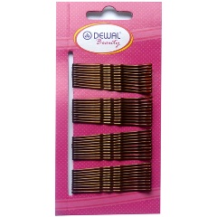 Изображение товара Заколки-невидимки Dewal Beauty бронза, 40 шт