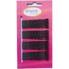 Изображение товара Заколки-невидимки Dewal Beauty черные, 40 шт