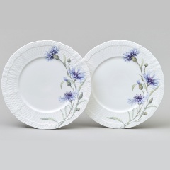 Изображение товара Набор тарелок закусочных lefard "васильки" 2 шт. 20,5 см