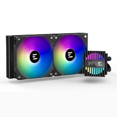 Изображение товара Система жидкостного охлаждения Zalman ALPHA2 A24 Black для процессоров Intel и AMD