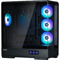 Изображение товара Корпус ZALMAN P50 DS BLACK, без БП, черный