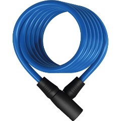Изображение товара Замок велосипедный ABUS 05-0040775 трос 8мм, ключ, Star 4508K/150см класс защиты 2/15, 280гр, голубой